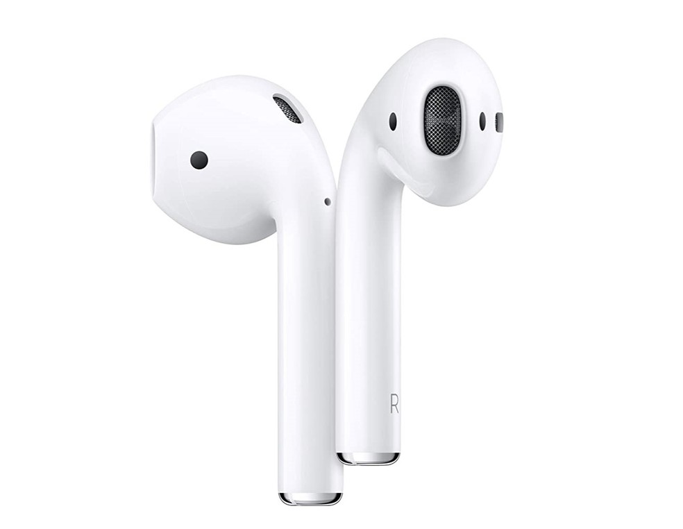 Airpods 2ª geração conta com microfones duplos de formação de feixe — Foto: Divulgação