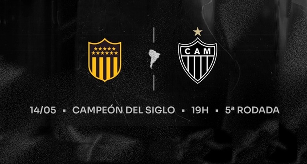 Peñarol x Atlético-MG ao vivo: jogo da Copa Libertadores 2024 será transmitido online para os assinantes do Star+ — Foto: Reprodução/Facebook Clube Atlético Mineiro