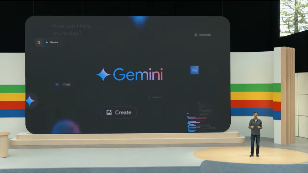 Google I/O 2024 anuncia IAs de imagens e vídeos e novidades do Gemini; confira — Foto: Reprodução/YouTube