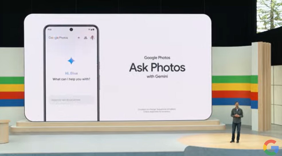 Busca avançada no Google Fotos foi uma das noidades apresentadas no Google I/O — Foto: Reprodução/TechTudo