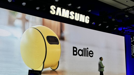 Samsung apresenta avanços em IA e traz de volta robô 'Ballie'