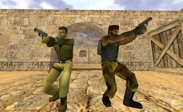 Counter-Strike 1.6 foi exemplo de jogos de tiro para PC e inspira sucessos da atualidade, como Valorant