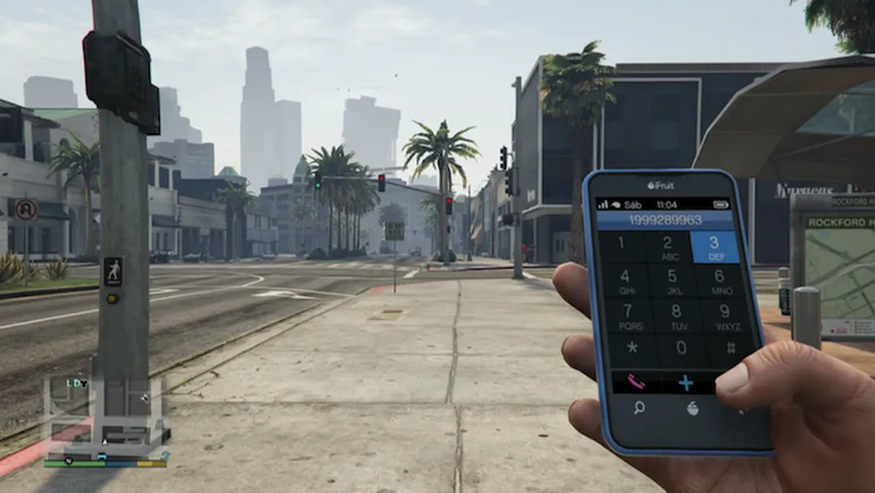 Digite códigos de cheat no celular do GTA 5 — Foto: Reprodução/Murilo Molina